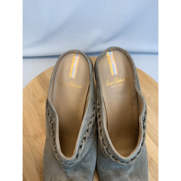 Sam Edelman Alison Women’s Western Mule Beige 8.5 Suede Leather - Picture 8 of 8